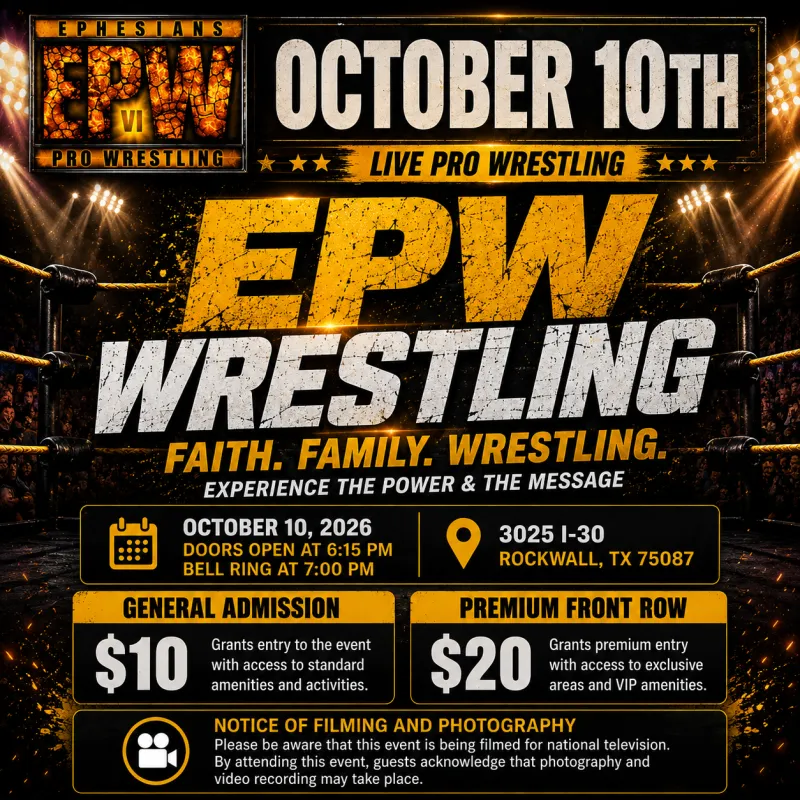 EPW October 10th Wrestling Event