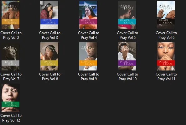 A Call to Pray Series of 12 Books