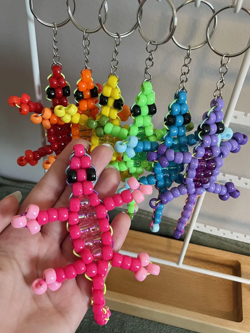 Classic Lizard Keychain