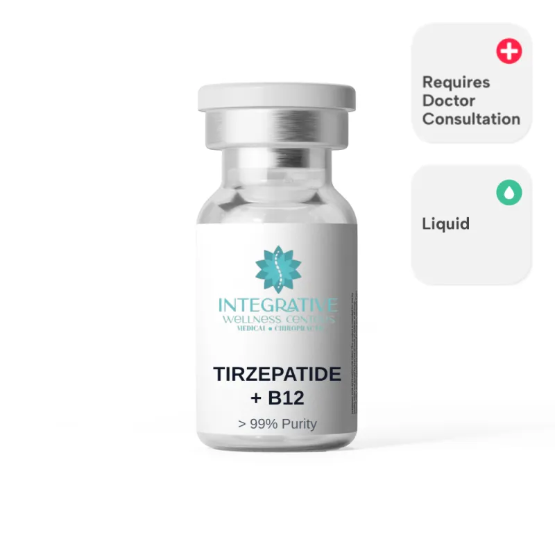 Tirzepatide + B12 (Liquid)