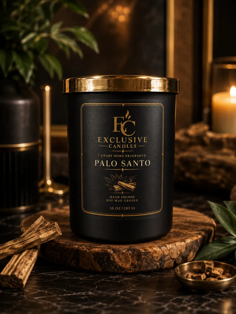 Palo Santo Luxury Scented Candle 