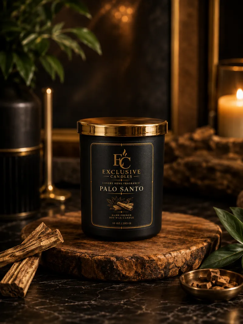 Palo Santo Luxury Scented Candle 