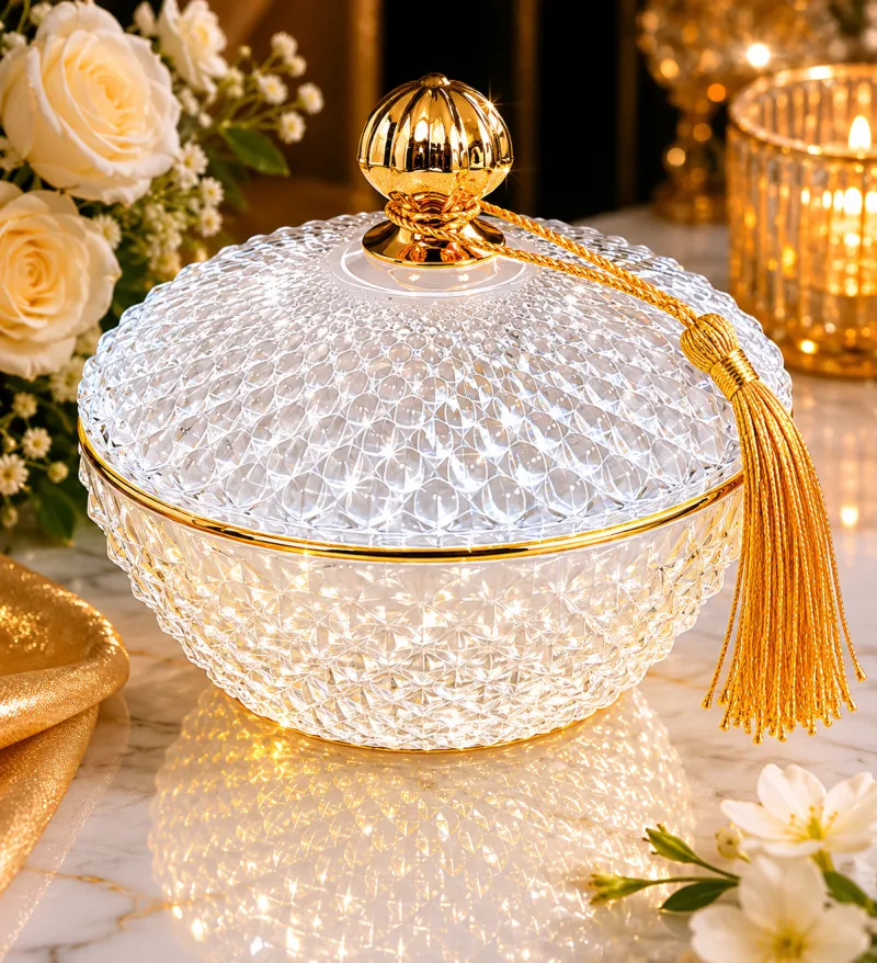 Royal Elegance Crystal Bowl