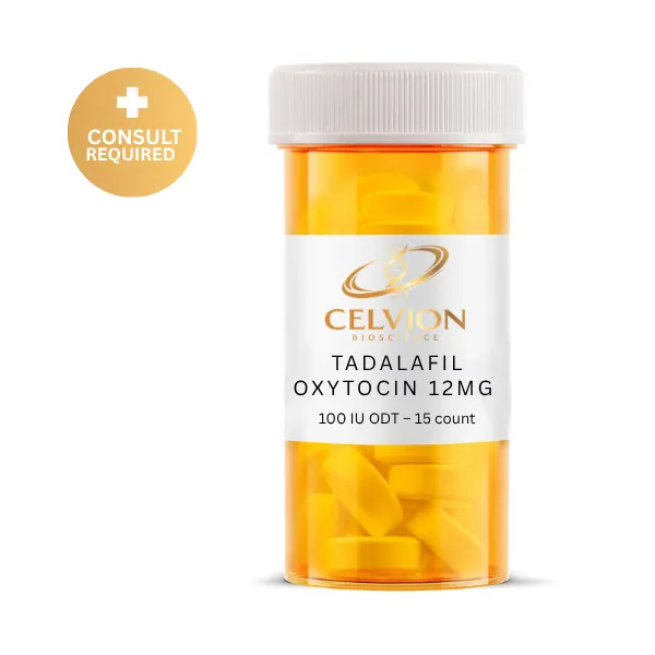 Tadalafil/Oxytocin 12mg/100 IU ODT - 15 Count