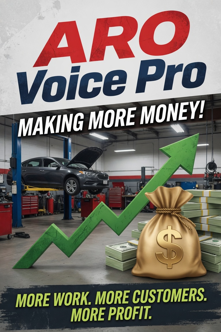 ARO Voice Pro & AI Service Advisor $275 monthly per location + $750 tech fee