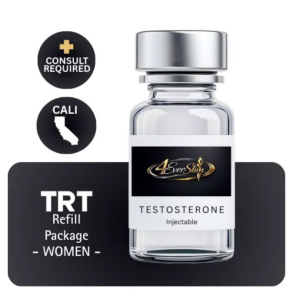 TRT CALI Women's Refill Package (Cypionate 200mg/mL 10mL)