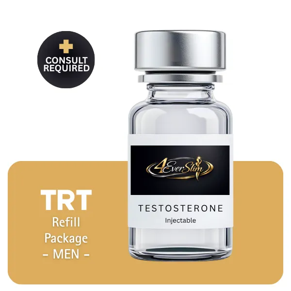 TRT Men's Refill Only Package 60 days (Cypionate 200mg/mL 10mL + Anastrozole 24×1mg)