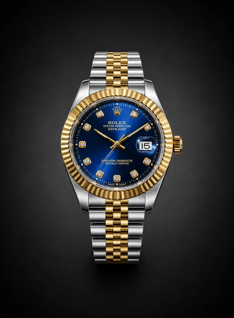 Datejust Blue Dial Luxury Watch for Men
