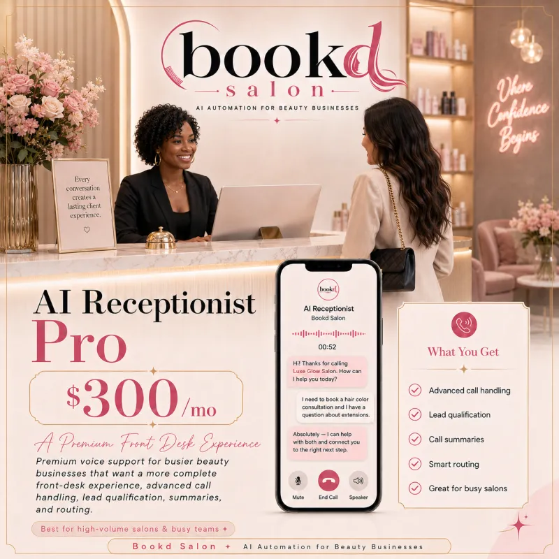 AI Voice Receptionist Pro