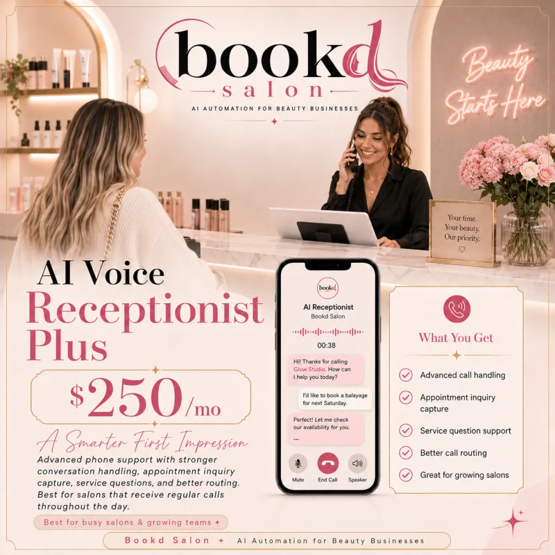 AI Voice Receptionist Plus