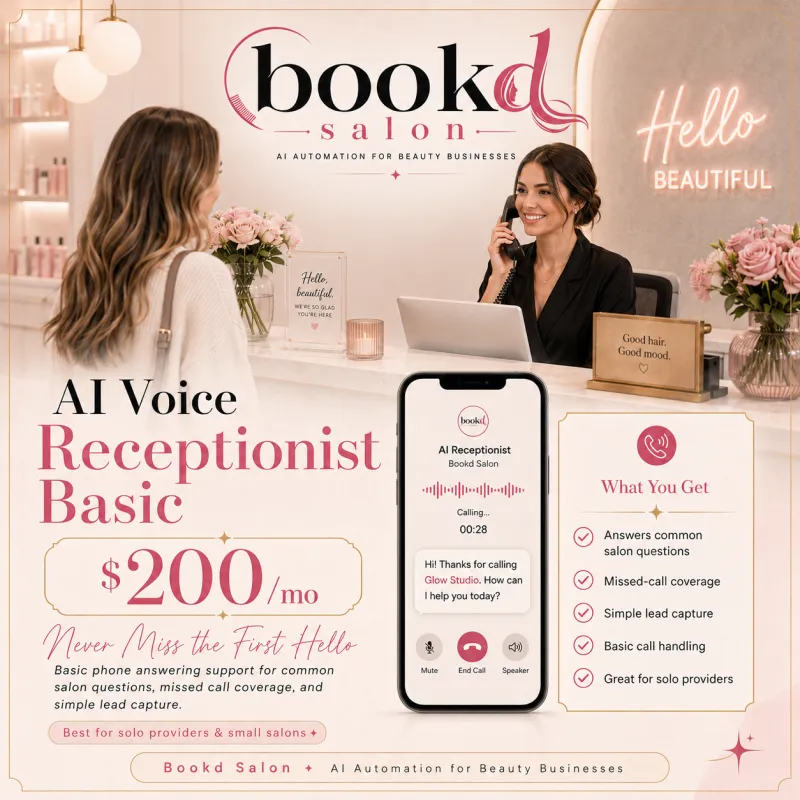 AI Voice Receptionist Basic