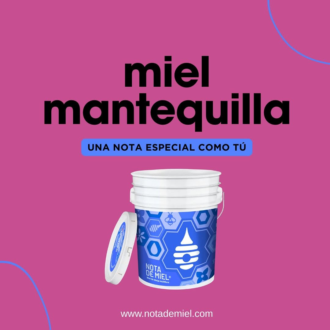 Cubeta Miel Mantequilla 25 kg