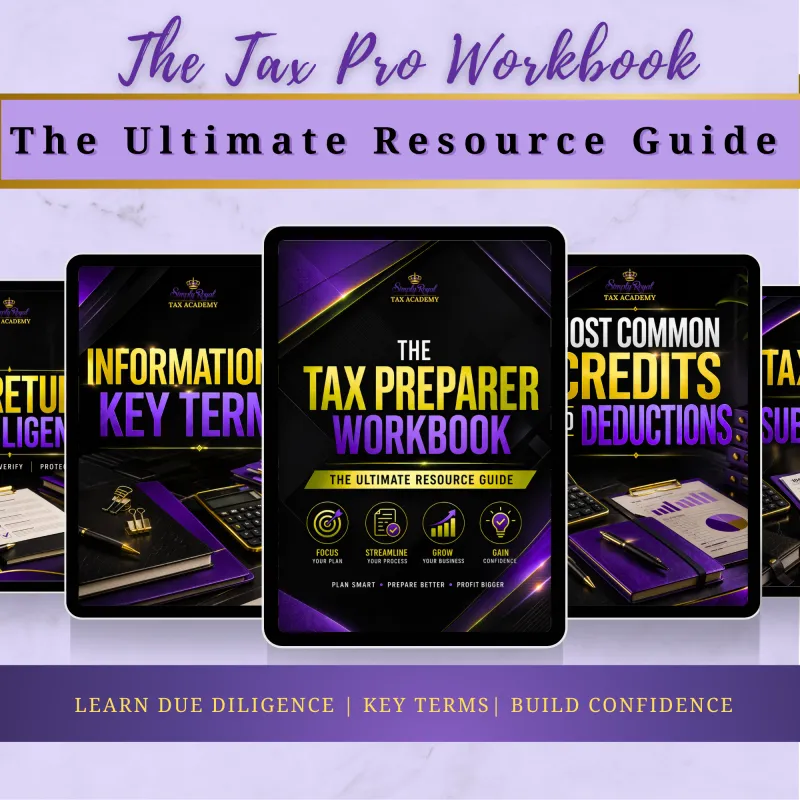 Tax Preparer Workbook