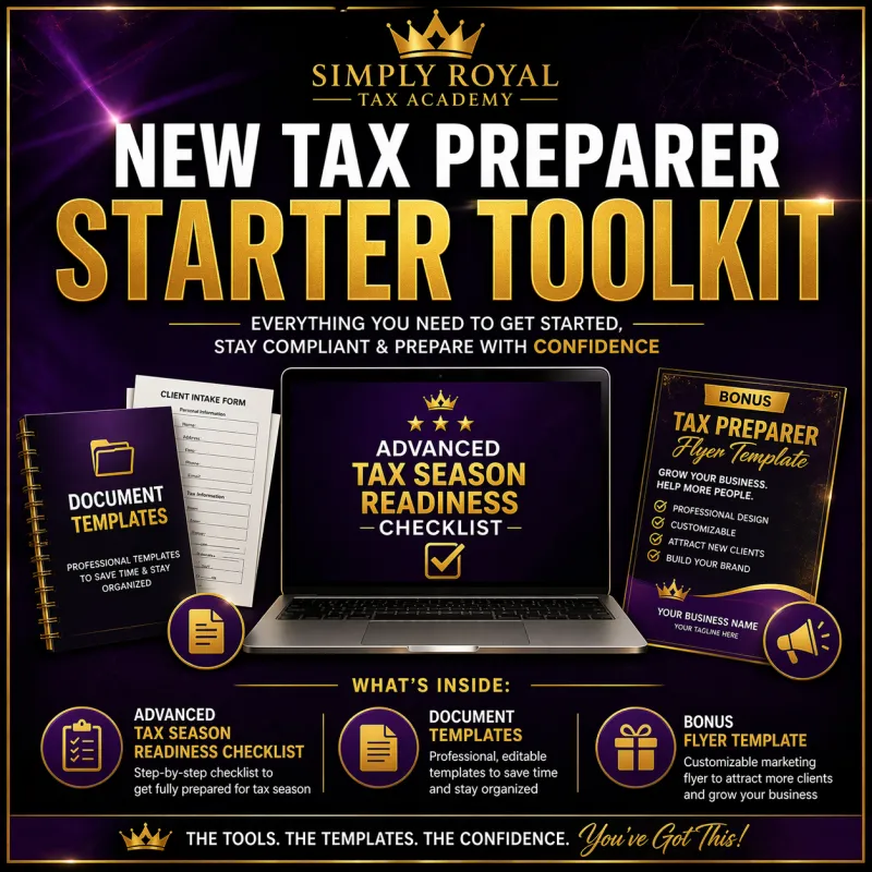 New Tax Preparer Starter Toolkit