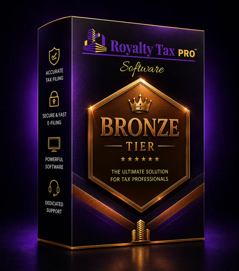 Bronze Deposit — Royalty Tax Pro Software