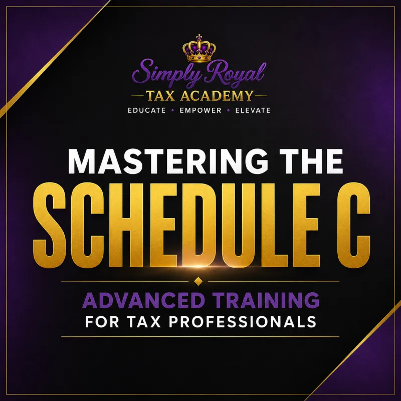 Mastering the Schedule C: Advanced Training for Tax Professionals