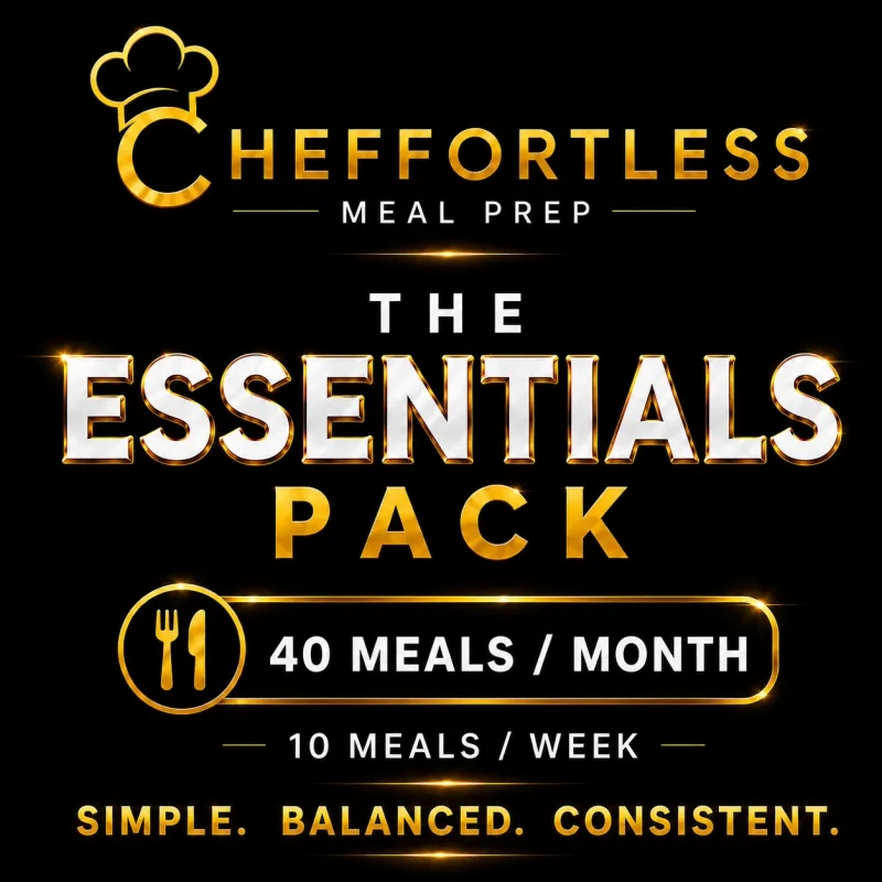 The Essentials Pack (40 Meals/Month - 10 Meals/Week)