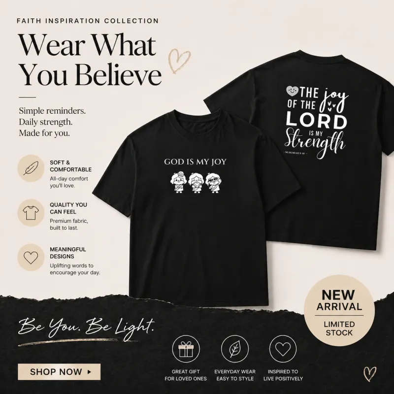 God Is My Joy [Oversized-Tee]