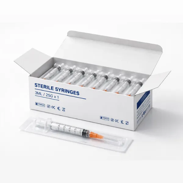 Box of 100 syringes