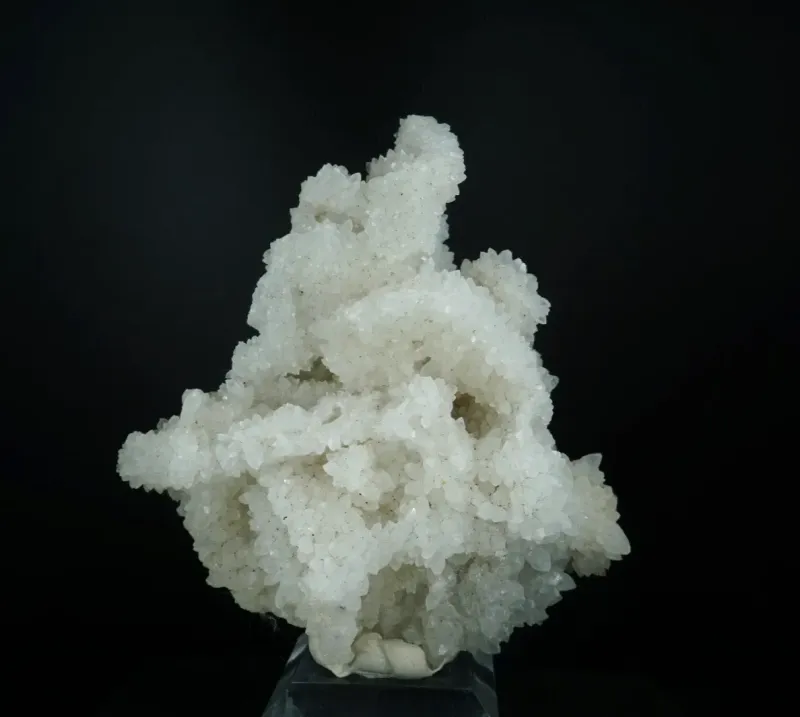 Quartz ps. Anhydrite - O.S. Pocket, Ouray District, Colorado