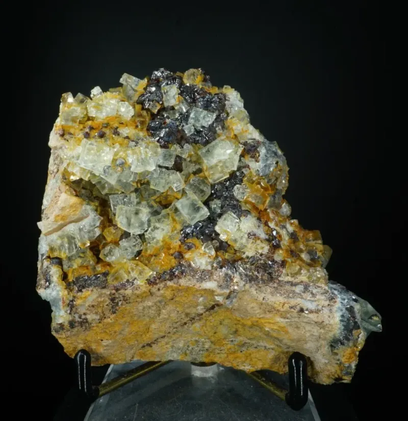 Fluorite & Sphalerite - Beihilfe Mine, Germany