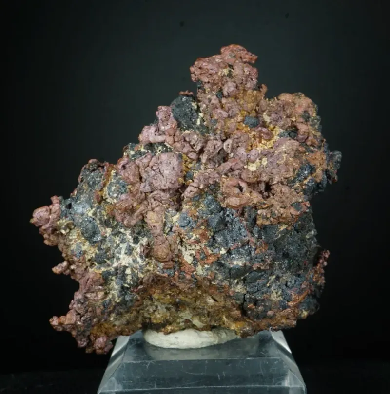 Native Copper & Tennantite - Tsumeb Mine, Namibia