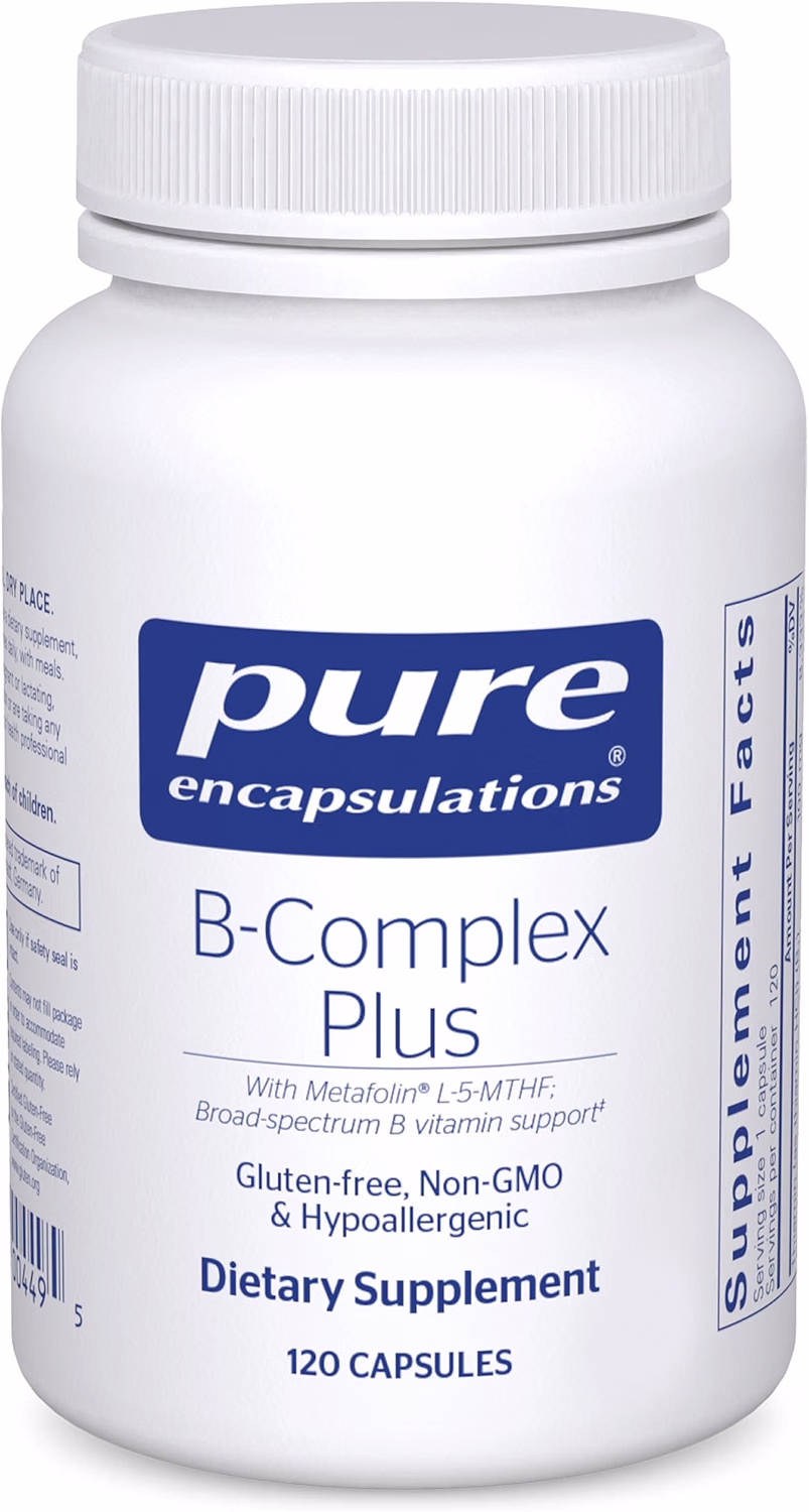 Pure Encapsulations B-Complex Plus, 120 Capsules