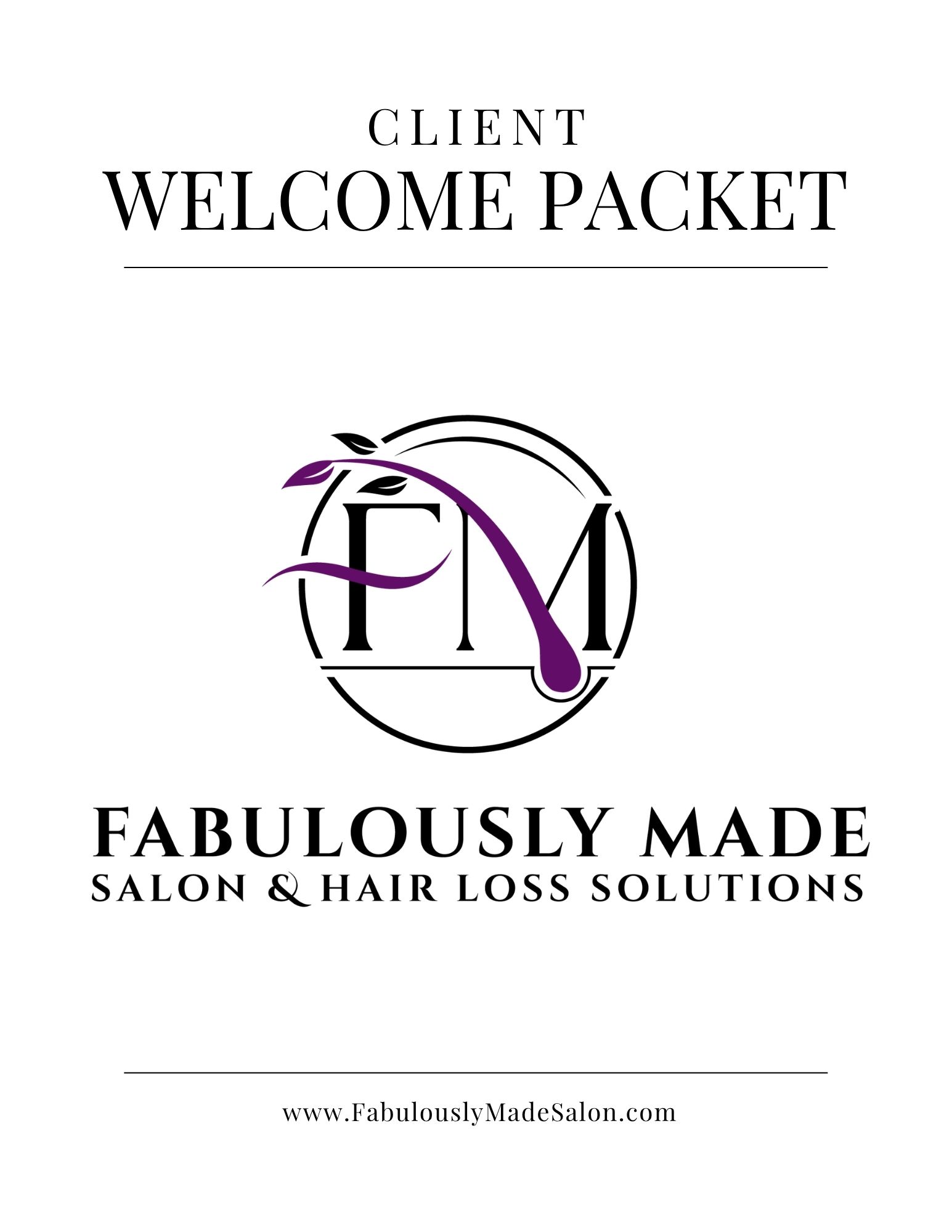 WELCOME PACKAGE FORMS