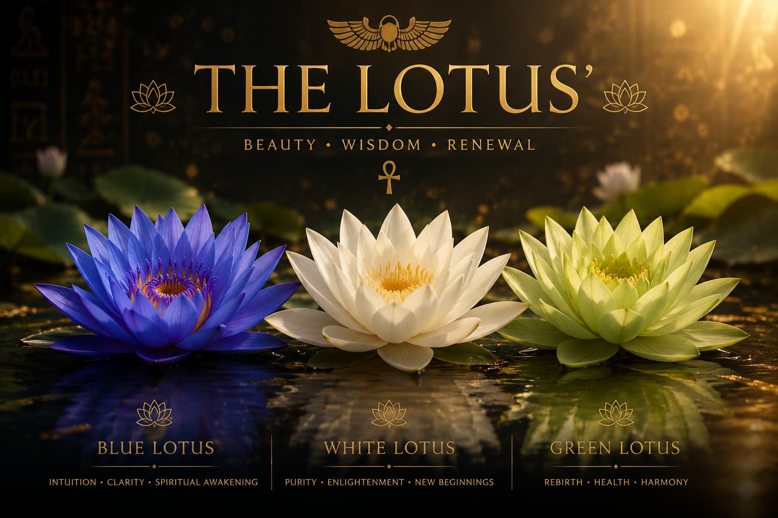 The Lotus' Collection | Sacred Lotus Perfumes Inspired by Ancient Egypt