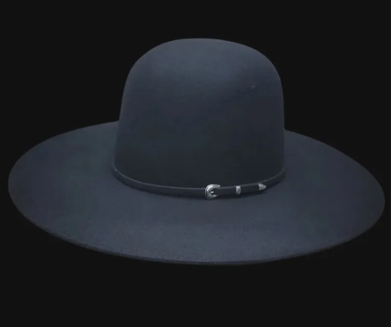 Rodeo King 3X | Open Crown | 4 1/2" Brim | Black