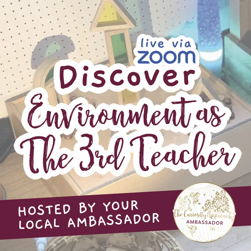 Croydon Borough Live via Zoom - Environment as the 3rd Teacher - 02/09/2026