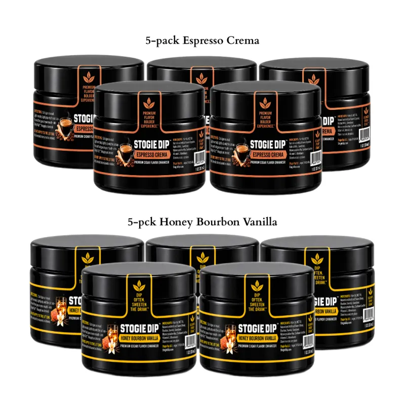 Stogie Dip™ 5-Pack - Premium Cigar Flavor Enhancer
