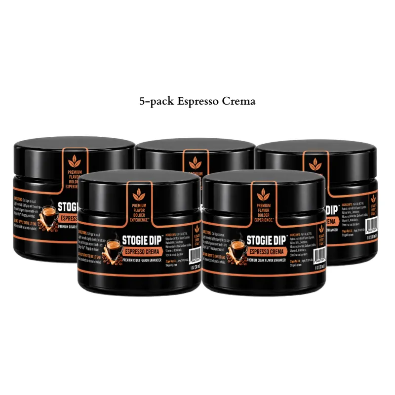 Stogie Dip™ 5-Pack Subscribe & Save - Espresso Crema