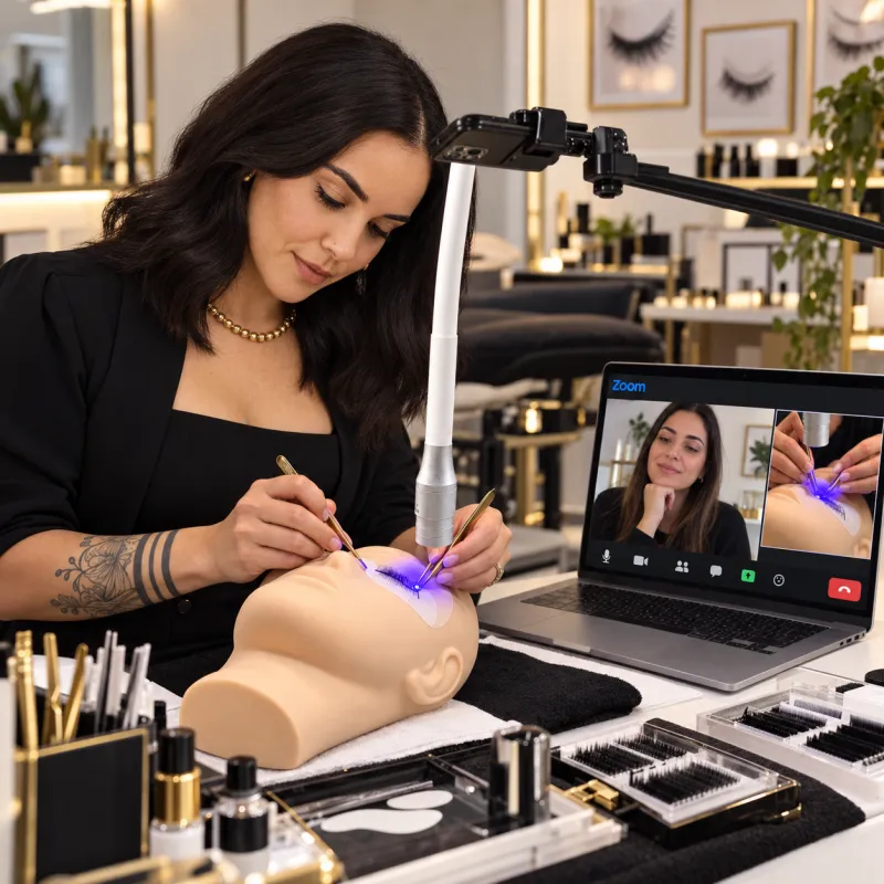 Private Zoom Lash Class for LED Lashes 