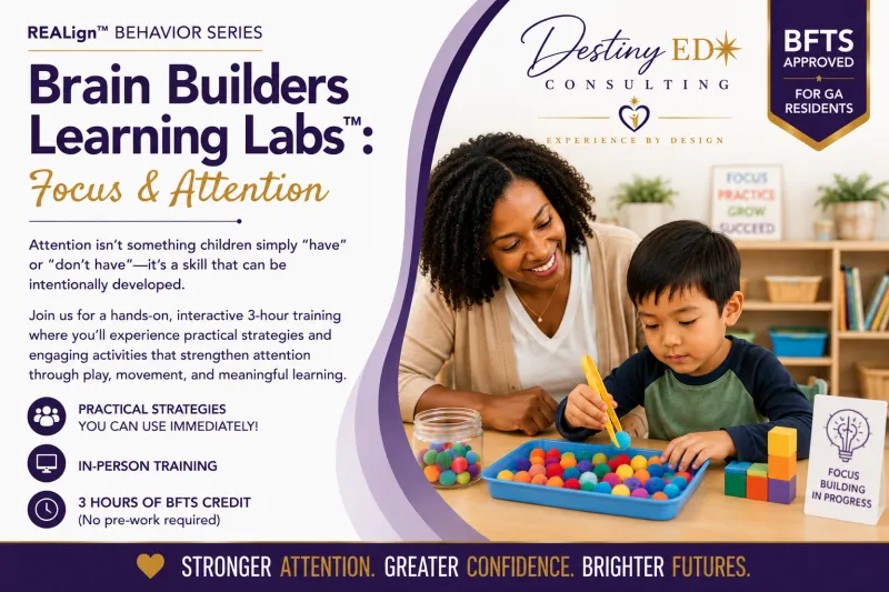 Brain Builders Learning Labs™: Focus & Attention