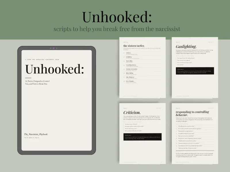 Unhooked: Scripts to Break Free from Narcissistic Abuse