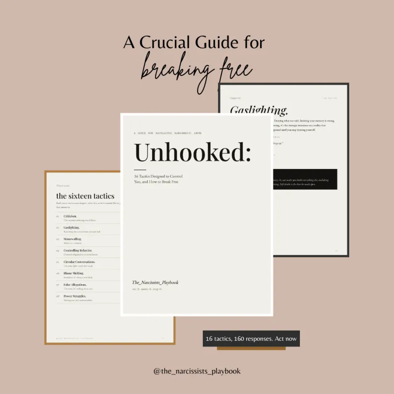Unhooked: Scripts to Break Free from Narcissistic Abuse
