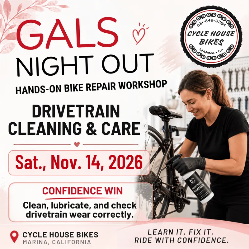2. Drivetrain Clean & Care : Nov. 14