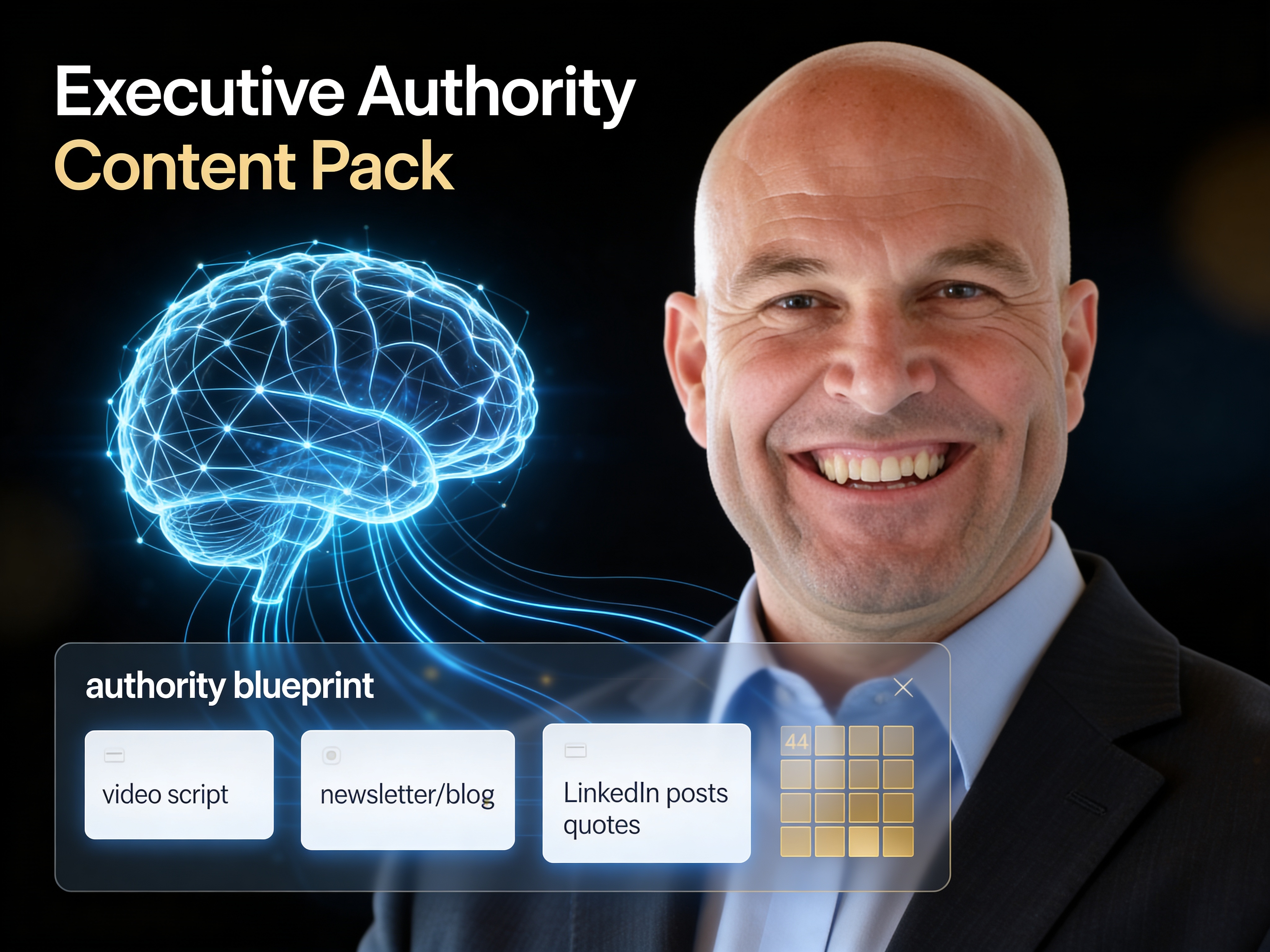Executive Authority Content Pack (24h Delivery)