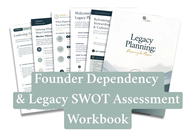 Founder Dependency & Legacy SWOT Assessment