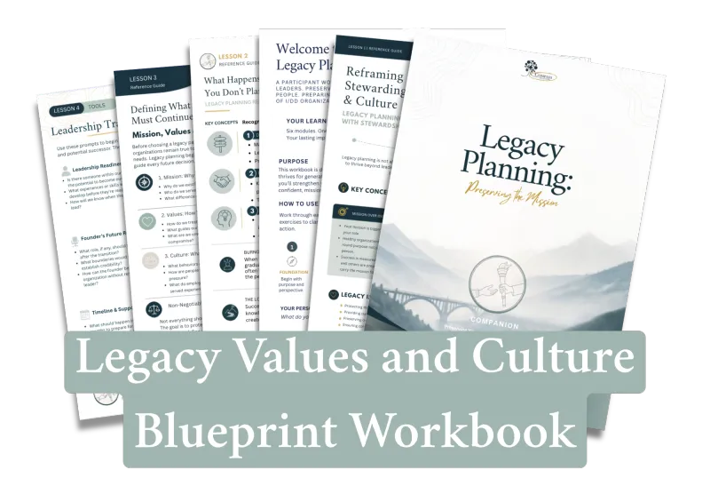 Legacy Values & Culture Blueprint