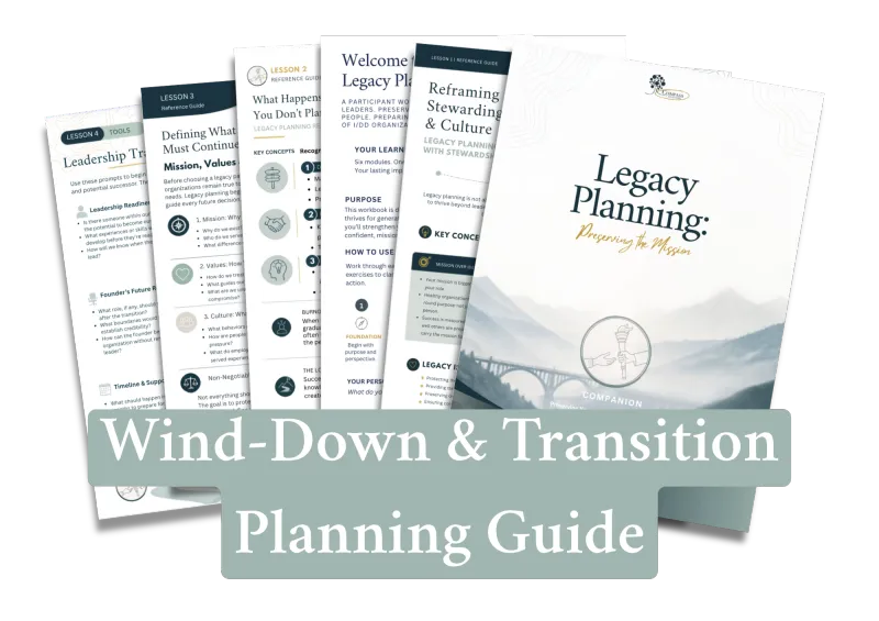 Wind-Down & Transition Planning Guide