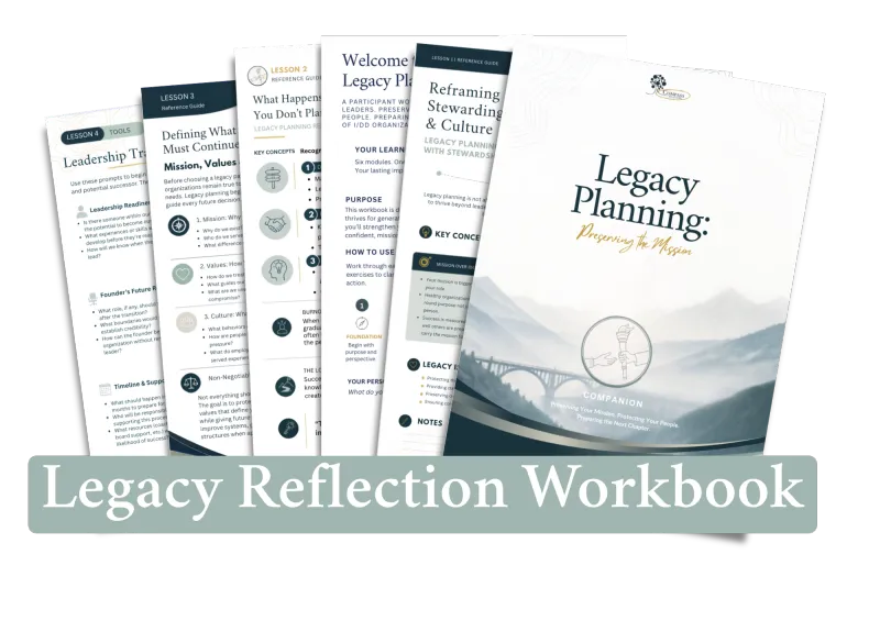 Legacy Reflection Workbook