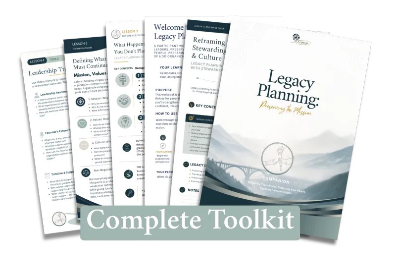 Complete Toolkit: Legacy Planning