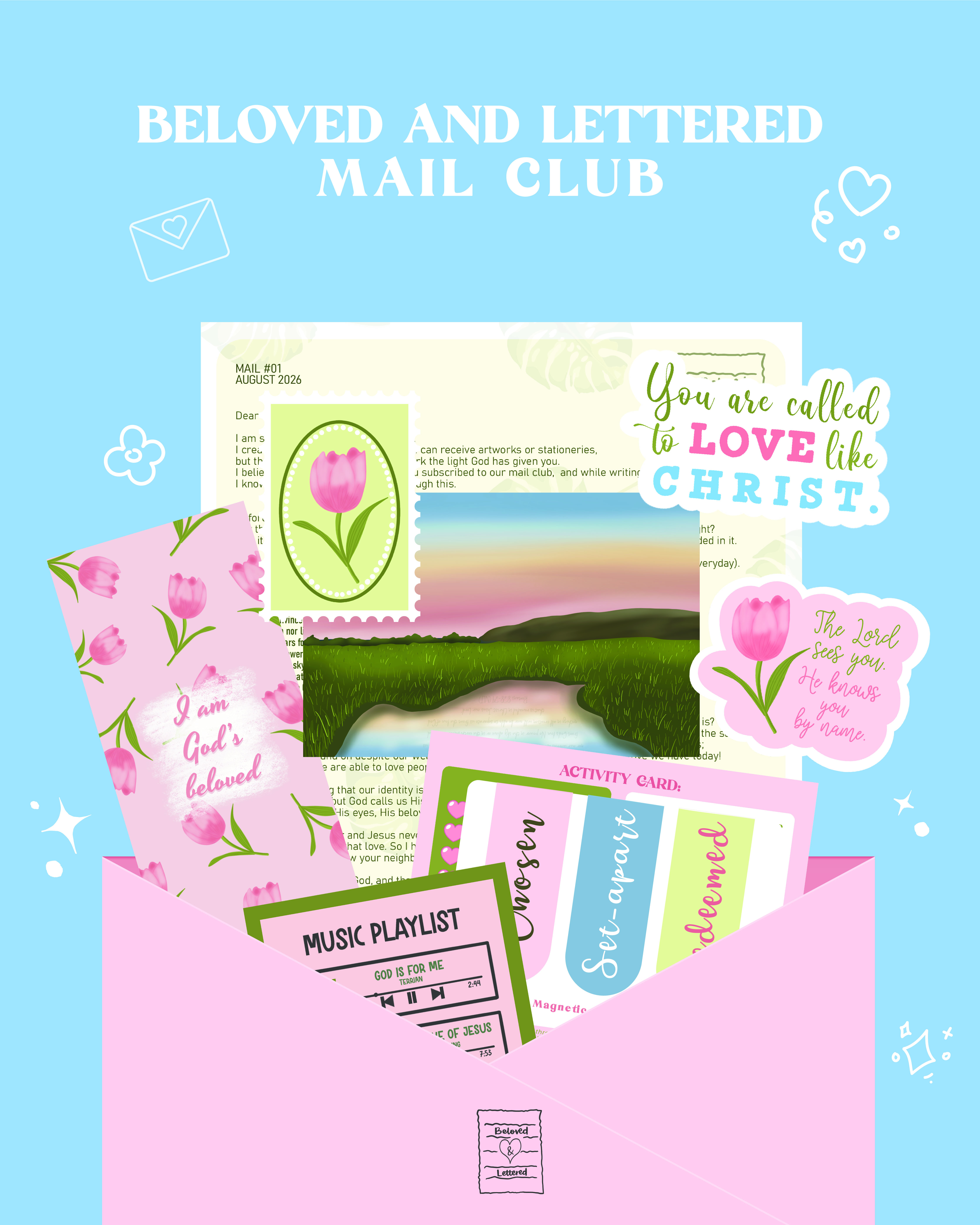 Beloved and Lettered Mail Club