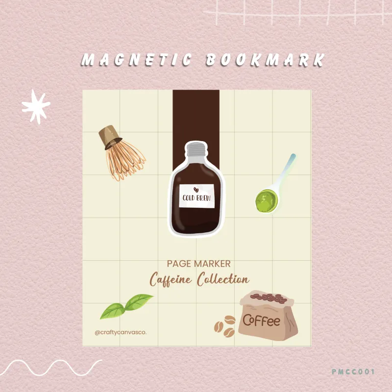 Cold Brew (Caffeine Collection)- Magnetic Bookmark