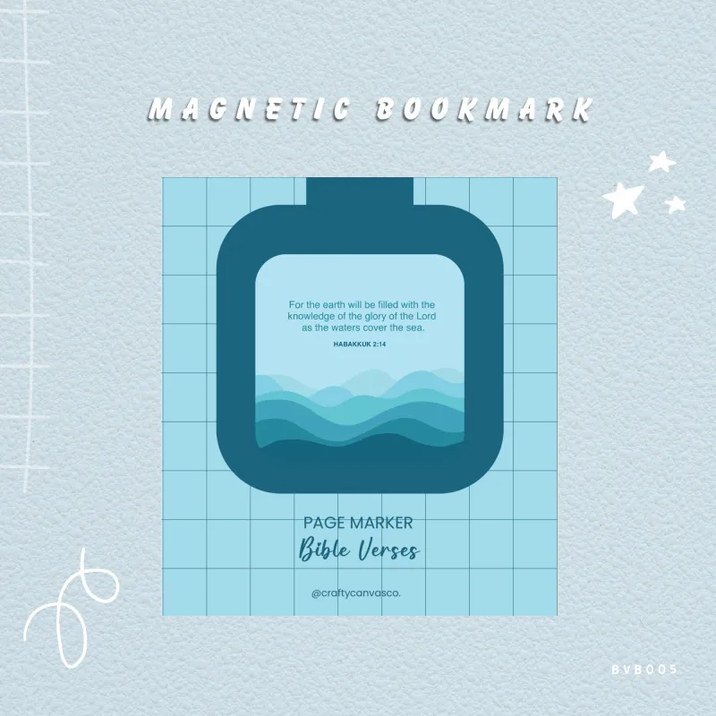 Habakkuk 2:14 Magnetic Bookmark