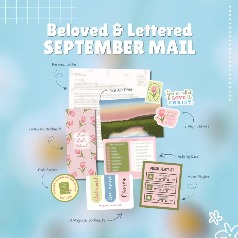 September Mail - Beloved and Lettered 