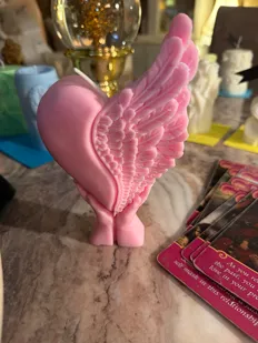 Beloved Angel Wings Candle