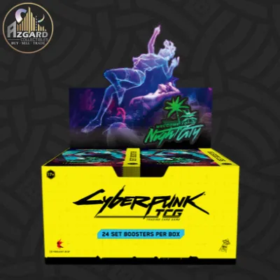 *PRE ORDER* Cyberpunk TCG Welcome to Night City Retail Booster Box 